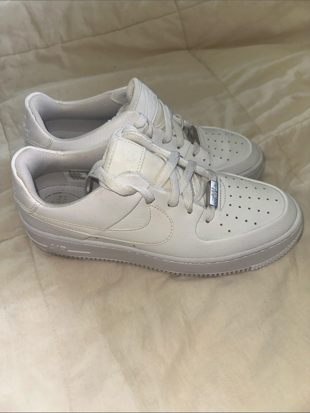 Nike Air Force 1 platforms- women’s